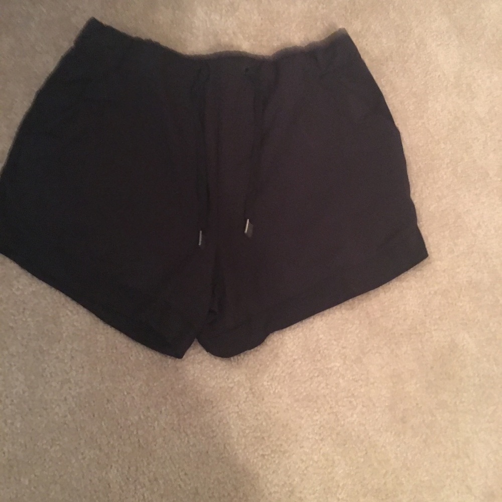 Black sport shorts